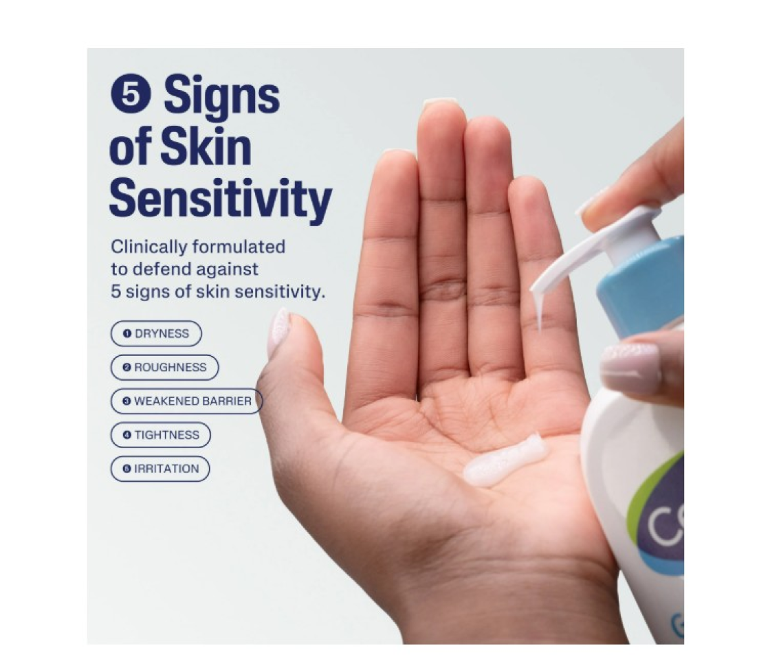 Cetaphil Face Wash Hydrating Gentle Skin Cleanser for Dry to Normal Sensitive Skin,  591ml - #4