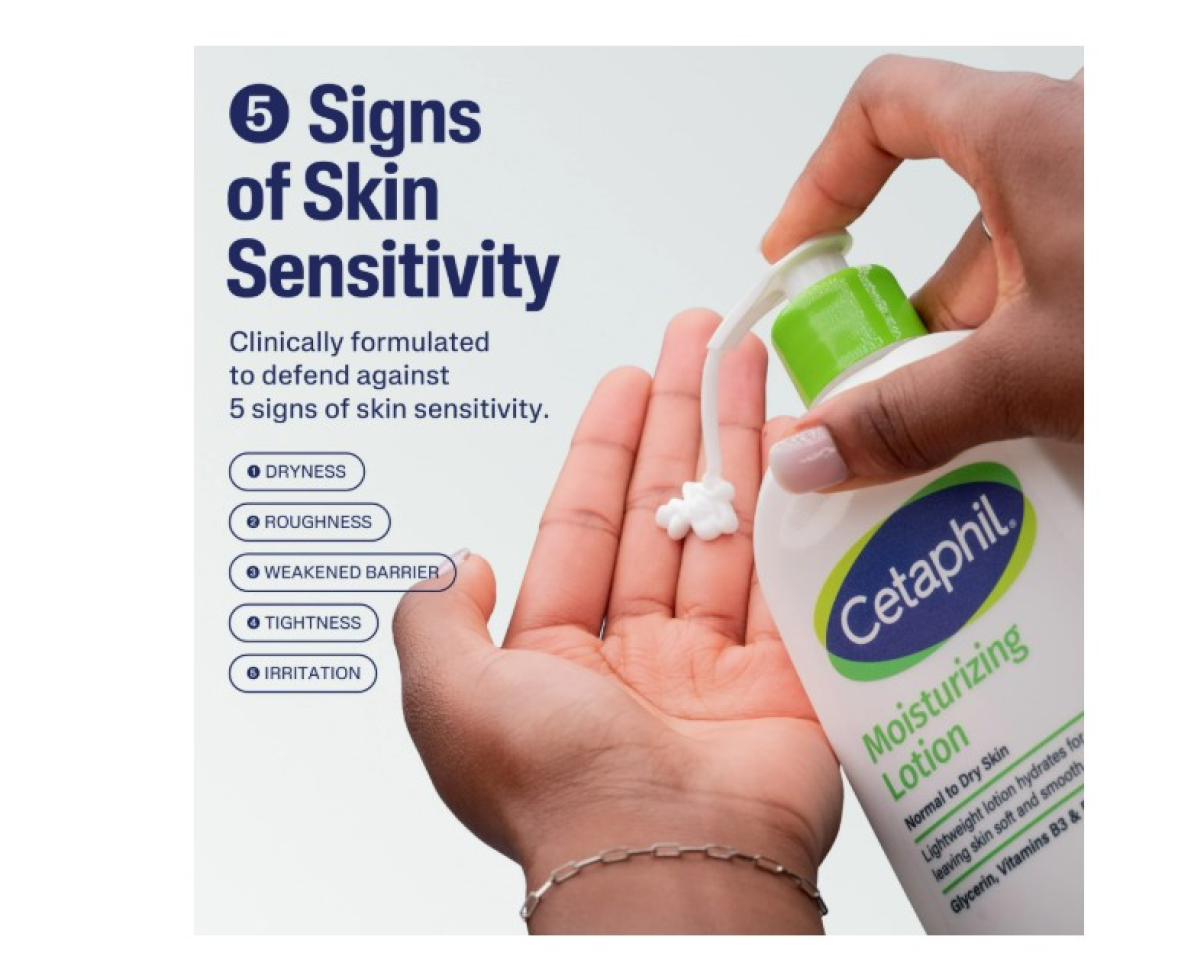 Cetaphil Moisturizing Lotion for Normal to Dry Skin, Hydrating Fragrance Free 591ml - #3