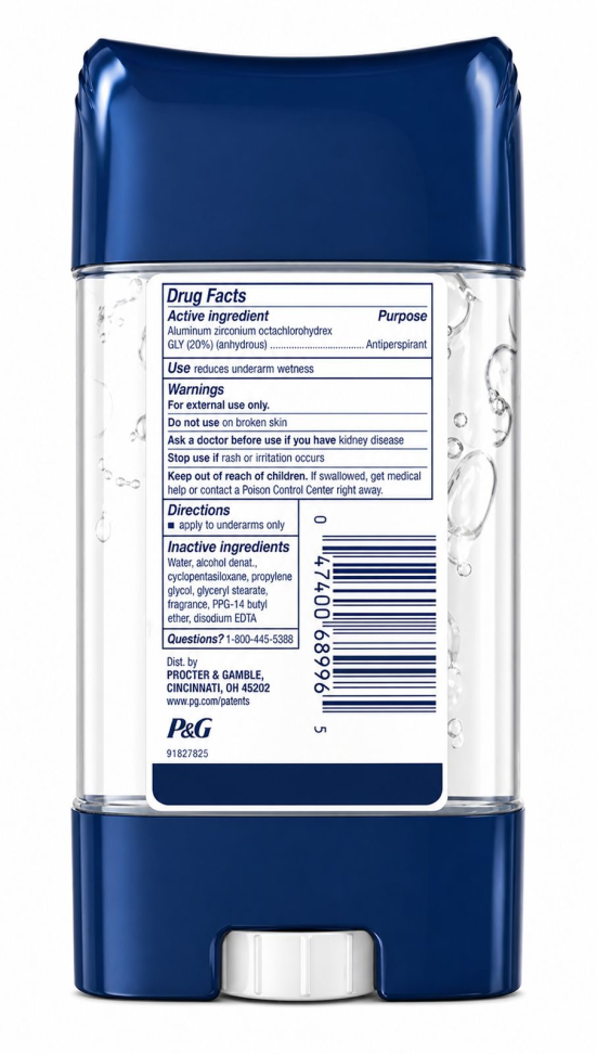 Gillette Antiperspirant Deodorant, Cool Wave, 3.8oz | 107g - #3