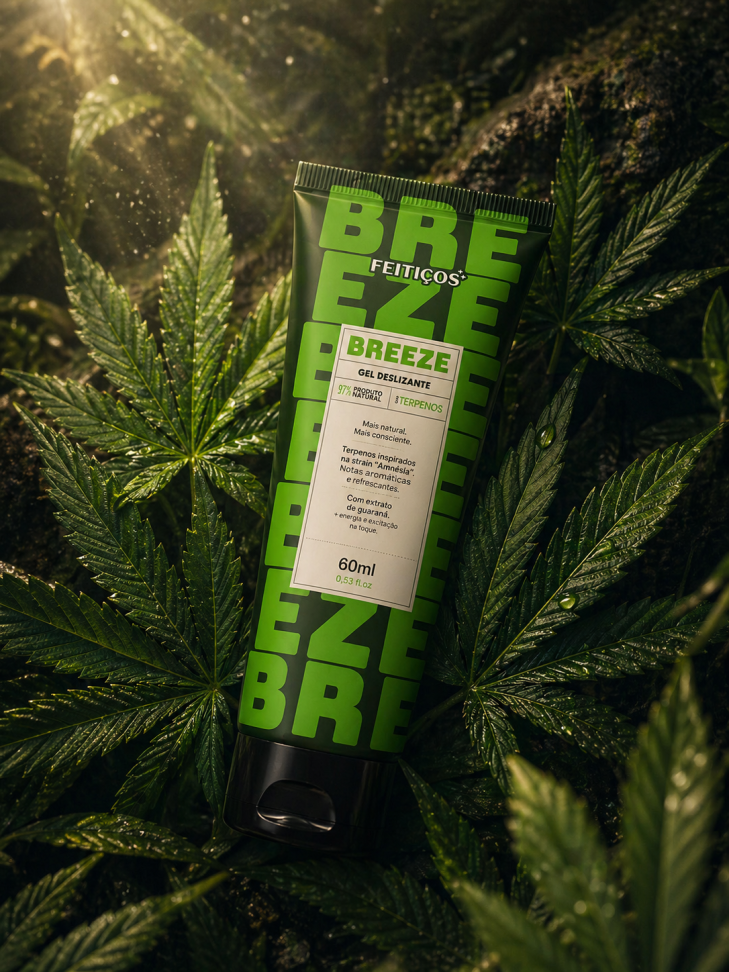 Breeze • Gel Deslizante com Terpenos (Vasodilatador, 15g)