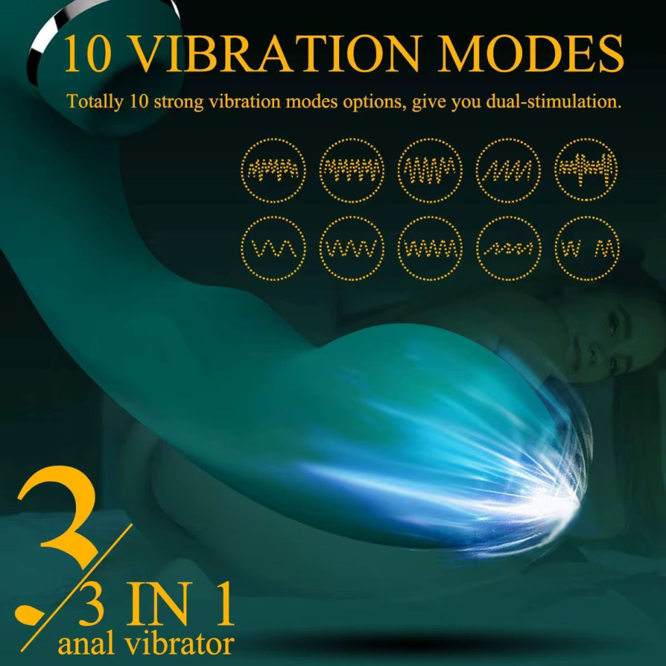 Vibrador 3 em 1 • Recarregável - #3