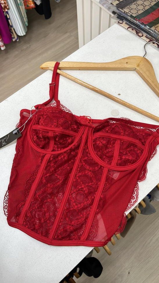 Corset Rendado