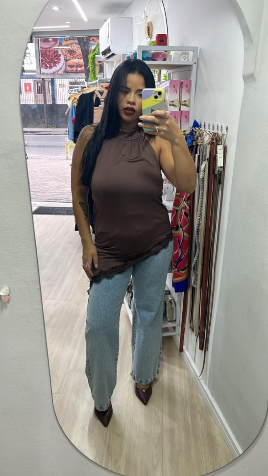 Blusa Renda Assimétrica - #4