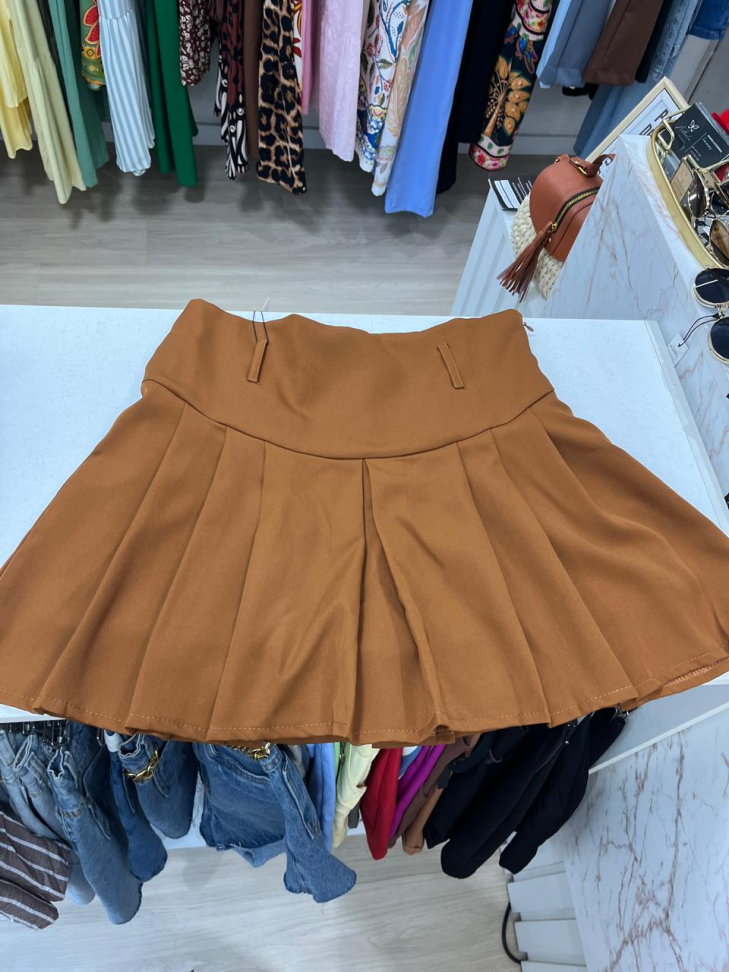 Short Saia Prega - #3