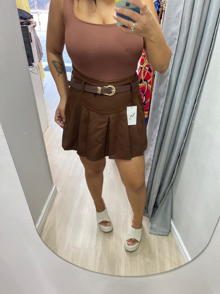 Short Saia Prega - #4