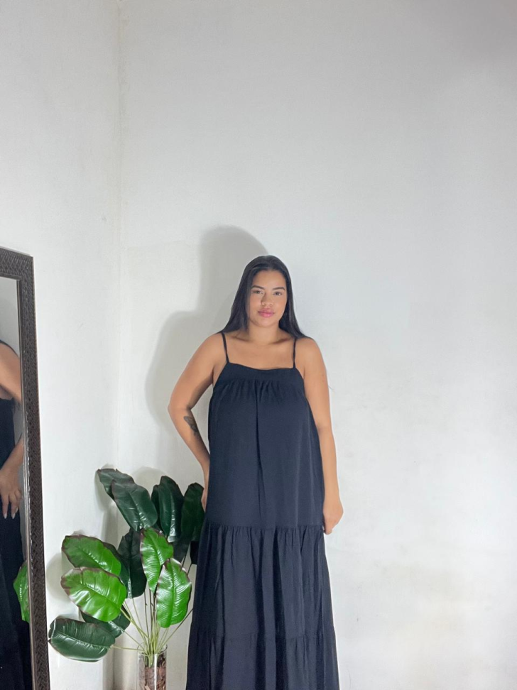 Vestido Longo Bata