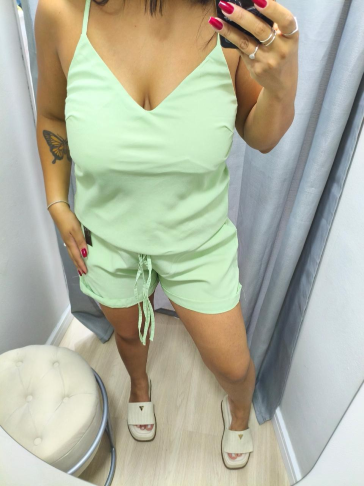 Conjunto Blusa e Short