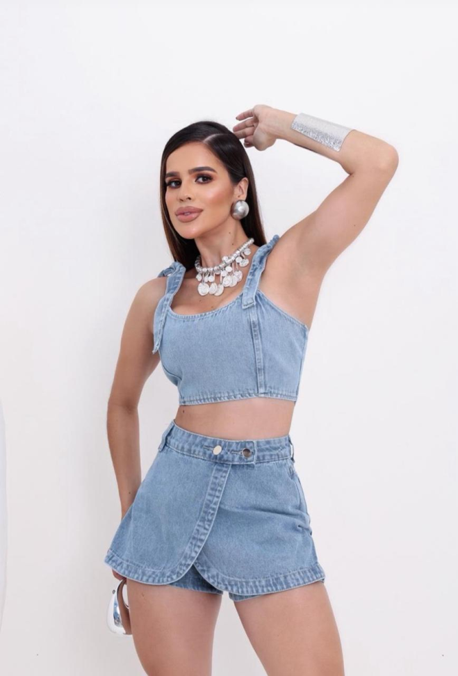Cropped Jeans