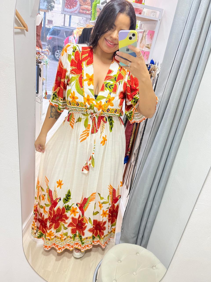 Vestido Longo Arara