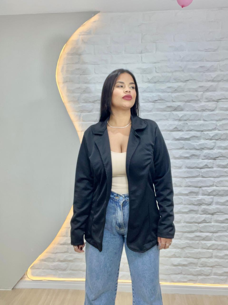 Blazer Neoprene Preto