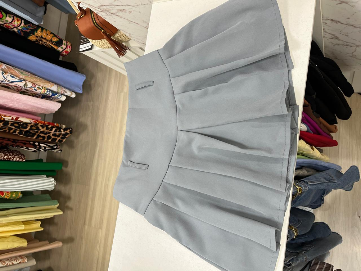 Short Saia Prega - #6