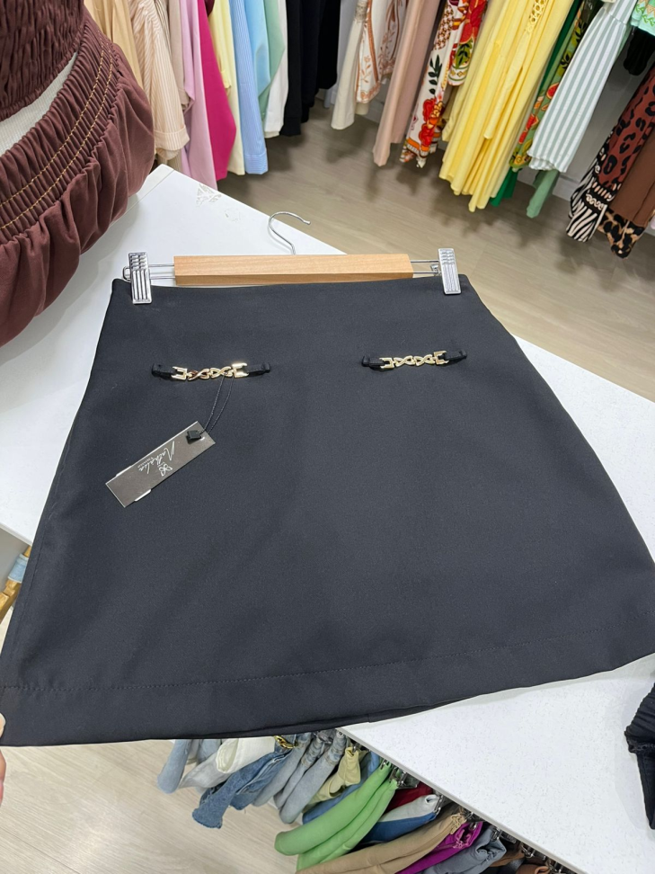 Short e Saia Alfaiataria Premium