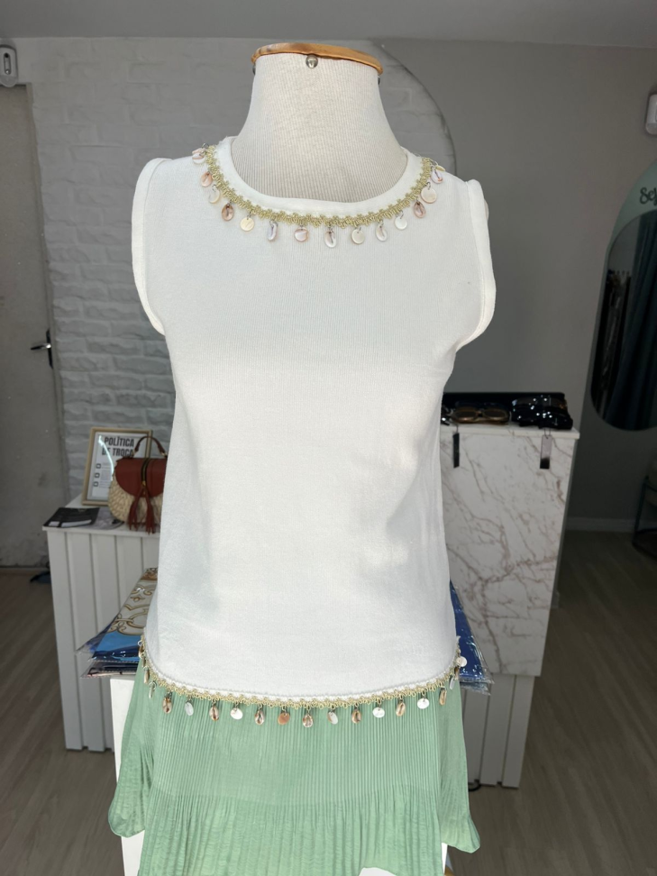 Blusa Importada Conchas