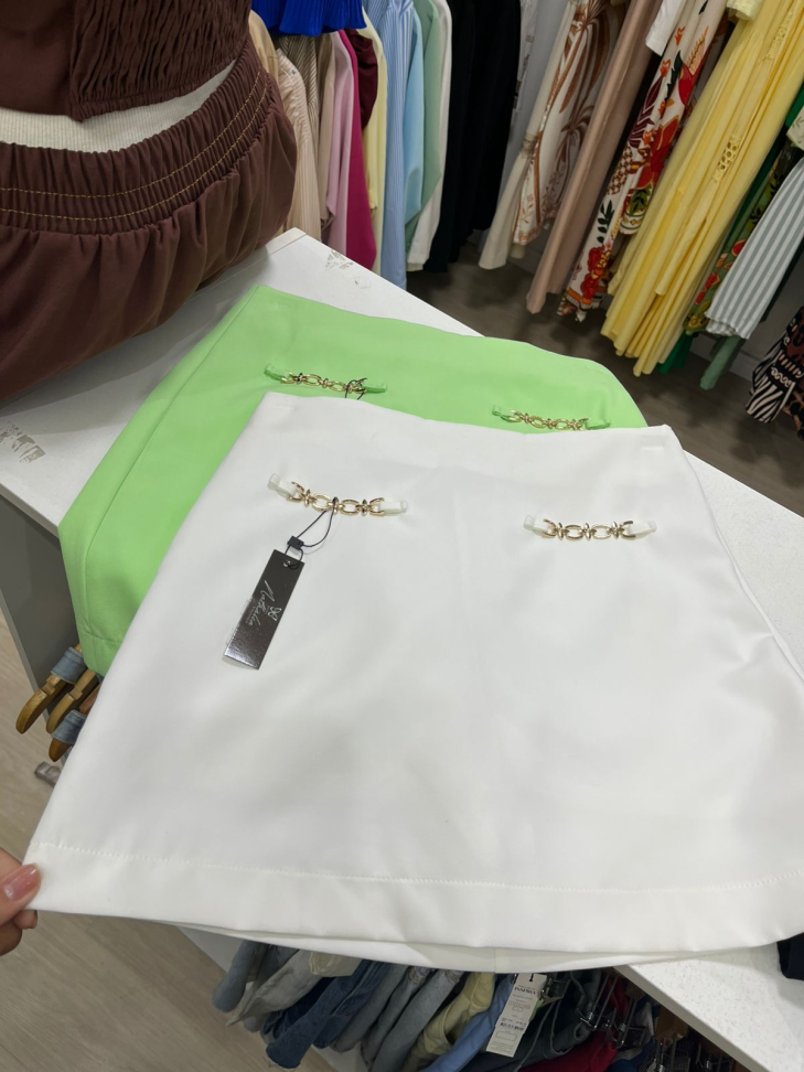 Short e Saia Alfaiataria Premium
