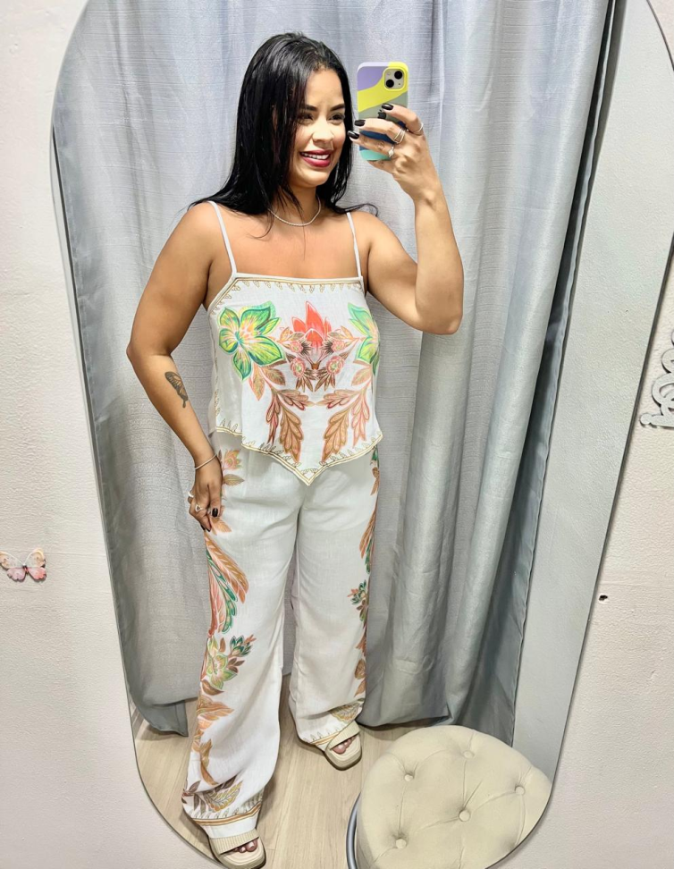 Conjunto Linho Importado