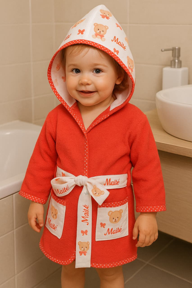 Roupão infantil personalizado - #3
