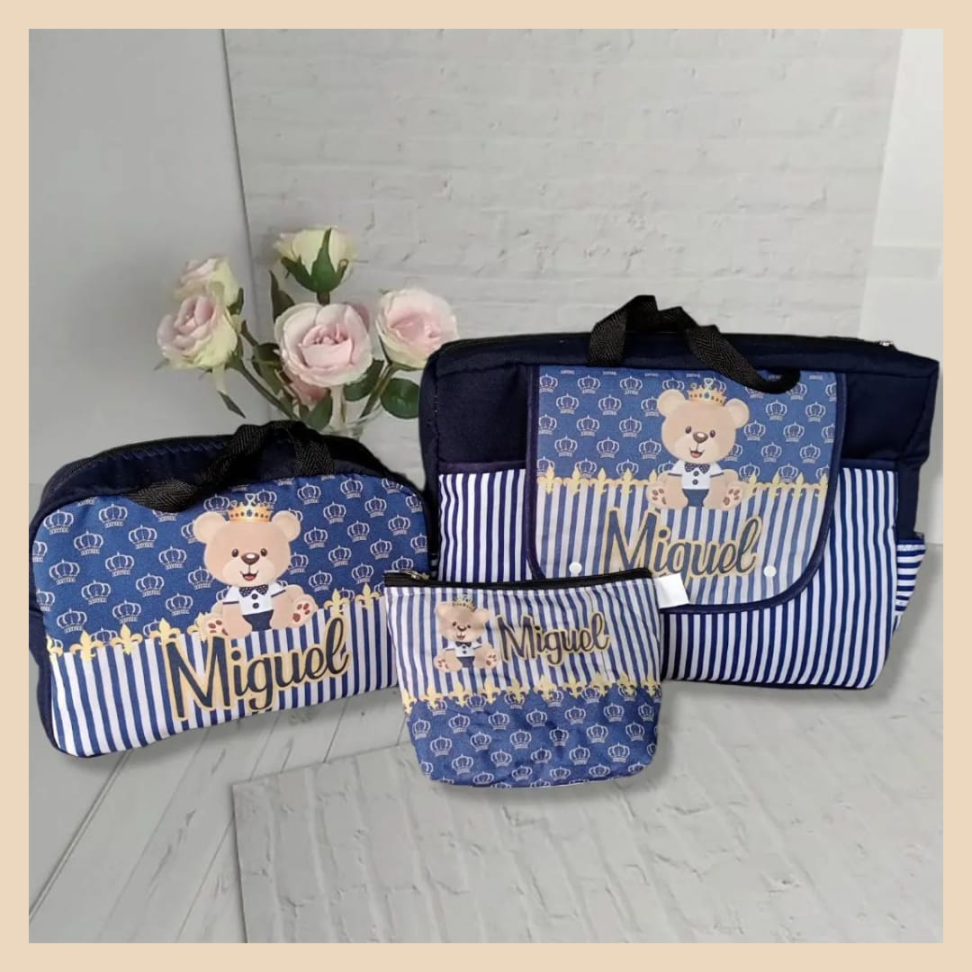 Bolsas maternidade Aba 3 peças - #2