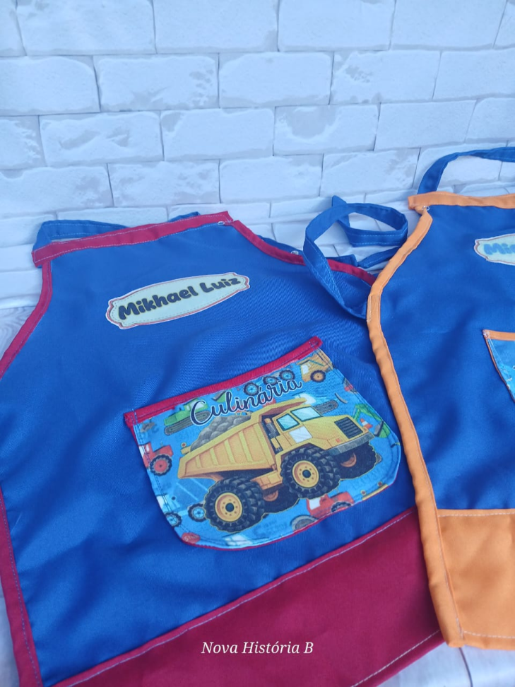 Avental infantil personalizado - #2
