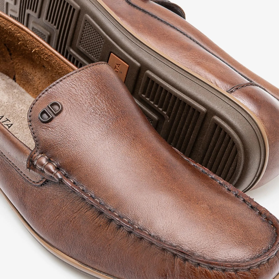Mocassim Denim Tag Tan - #3