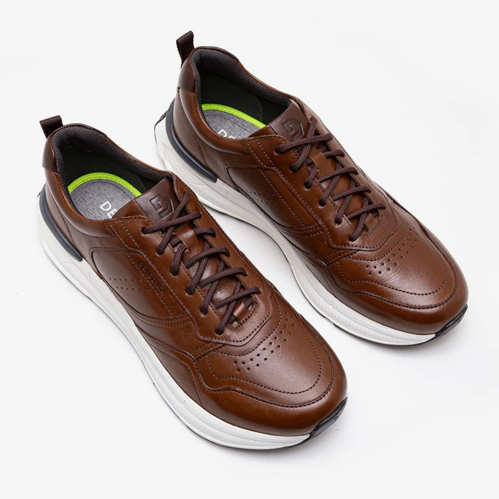 Tênis Denim Brad Ultra Light Marrom