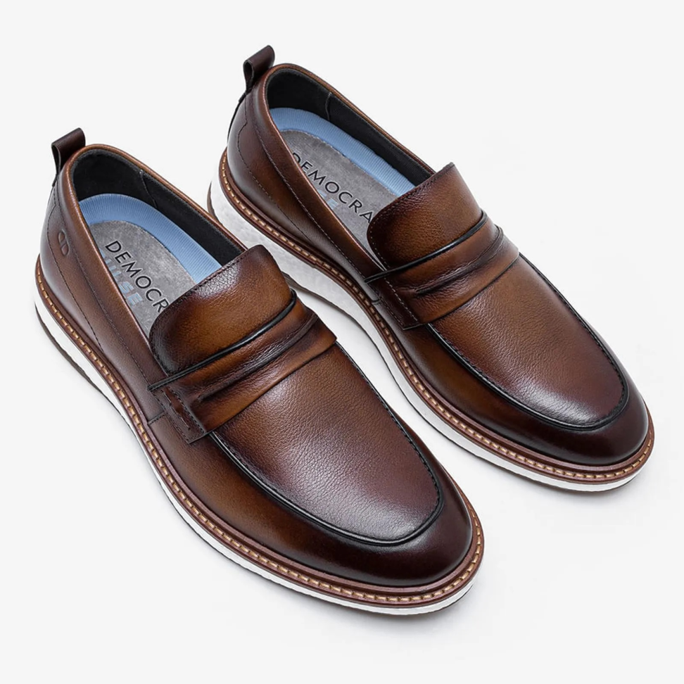 Sapato Metropolitan Clark Pulse Tan