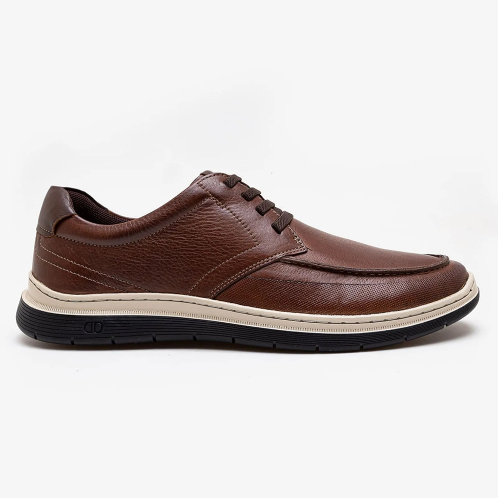 Sapato Easy Leave Marrom