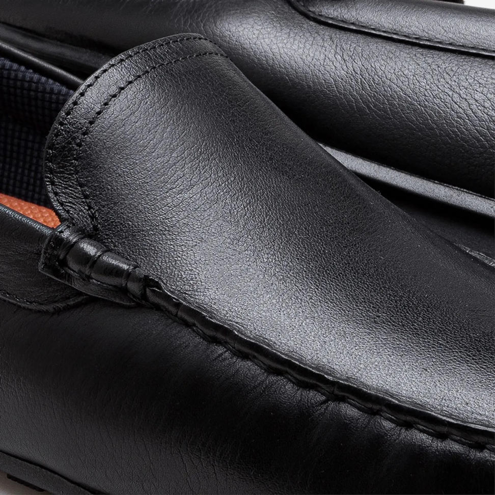 Mocassim Masculino Couro Tom Preto - #3