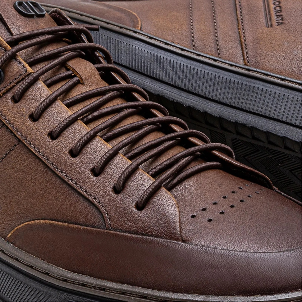 Sapatênis Denim Marrom City - #3