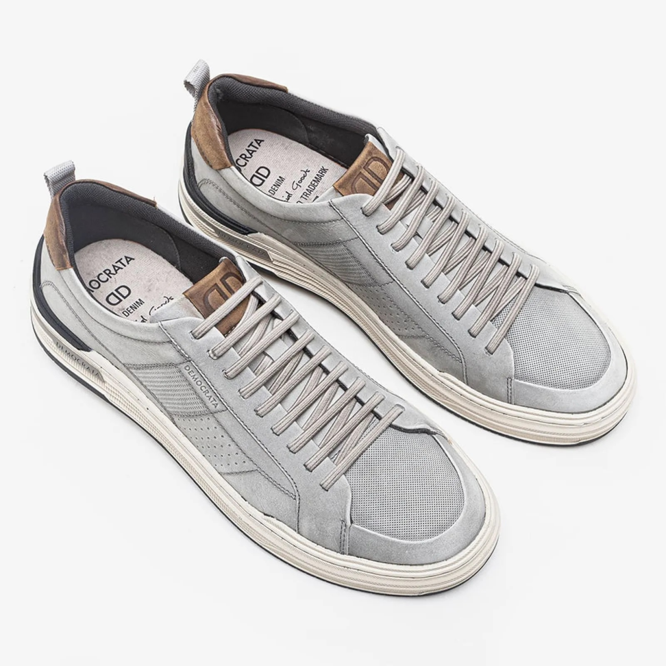 Sapatênis Denim Mike Cinza Cloudy