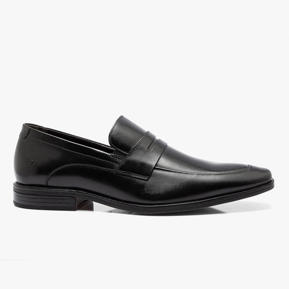 Sapato Social Vega Couro Preto