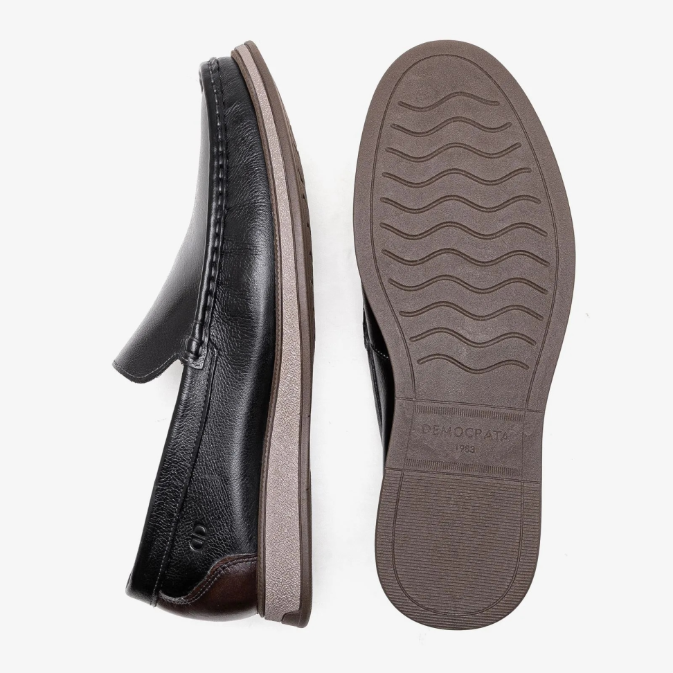 Mocassim Masculino Couro Nash Preto - #4