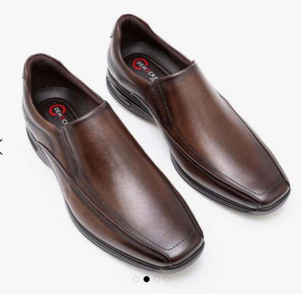 Sapato Smart Comfort Air Spot Marrom