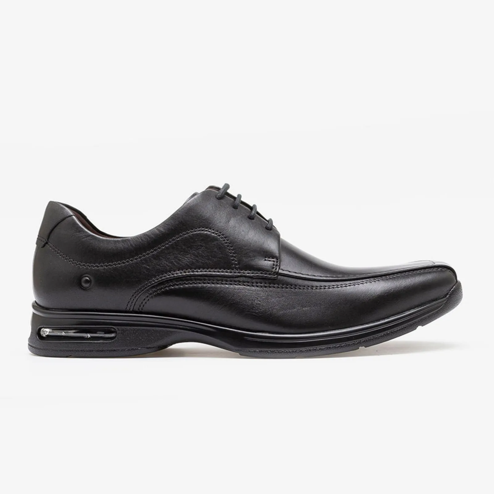 Sapato Smart Comfort Air Spot Preto Cadarço