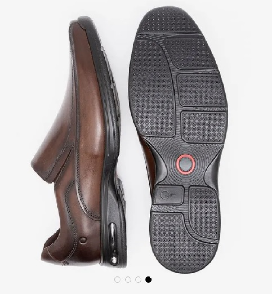 Sapato Smart Comfort Air Spot Marrom - #3