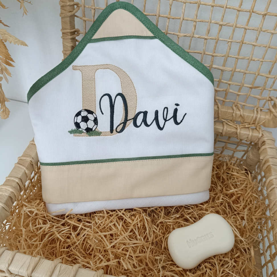 Toalha Fralda com Capuz - Personalizada - #6