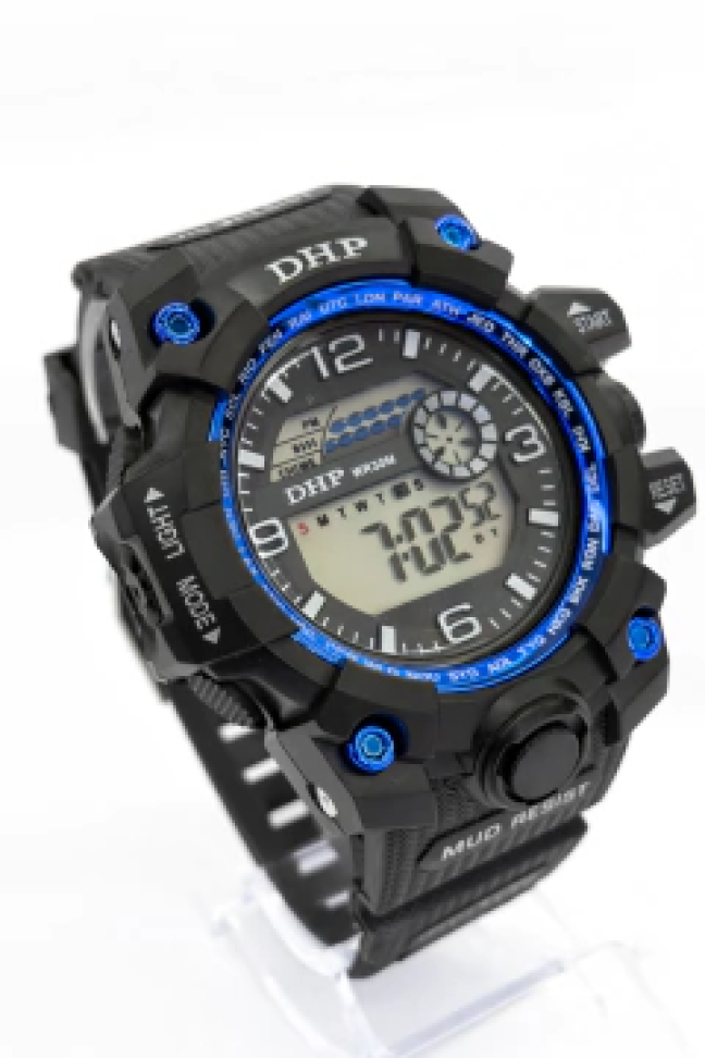 Relógio Digital DHP • 100% funcional • à prova d’água  Mod.01 SEM estojo - #4