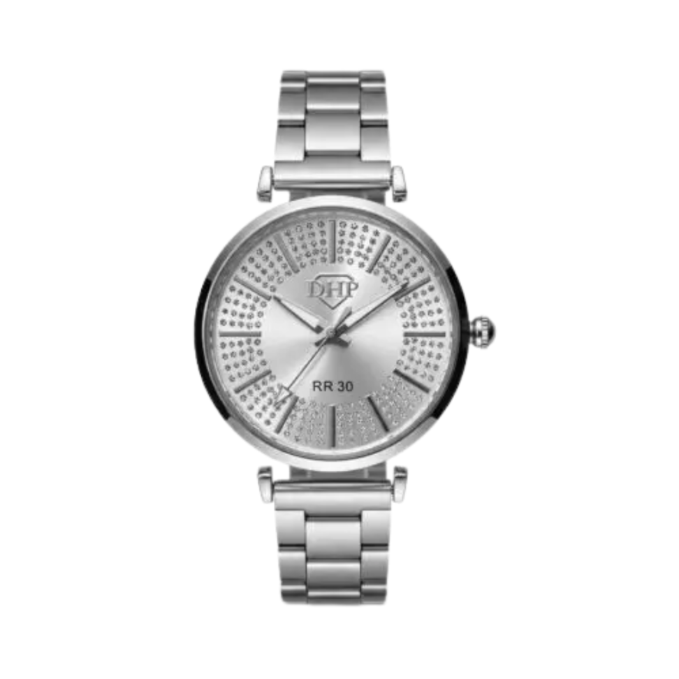 Relógio Feminino DHP Luxo Brilhante Casual – Diversas Cores de Pulseira e Mostrador - #2