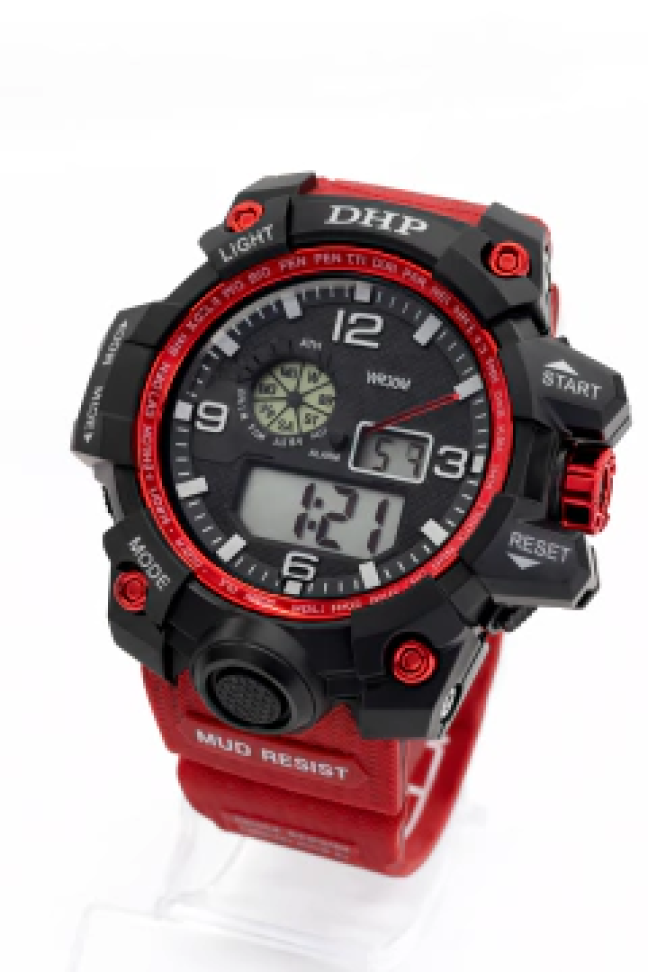 Relógio Digital DHP • 100% funcional • à prova d’água Mod. 02 SEM estojo - #4