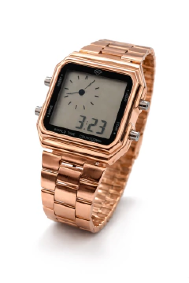 Relógio Digital DHP • à prova d’água • metal • Unissex SEM estojo - #3