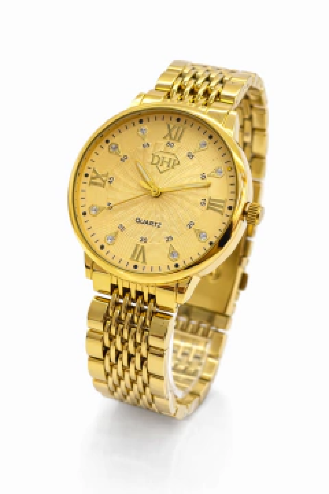 Relógio DHP Gold • 8624 • à prova d’água • Feminino SEM estojo - #2