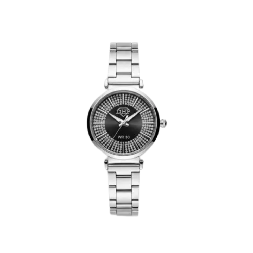 Relógio Feminino DHP Luxo Brilhante Casual – Diversas Cores de Pulseira e Mostrador - #5