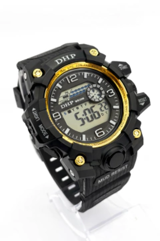 Relógio Digital DHP • 100% funcional • à prova d’água  Mod.01 SEM estojo - #2
