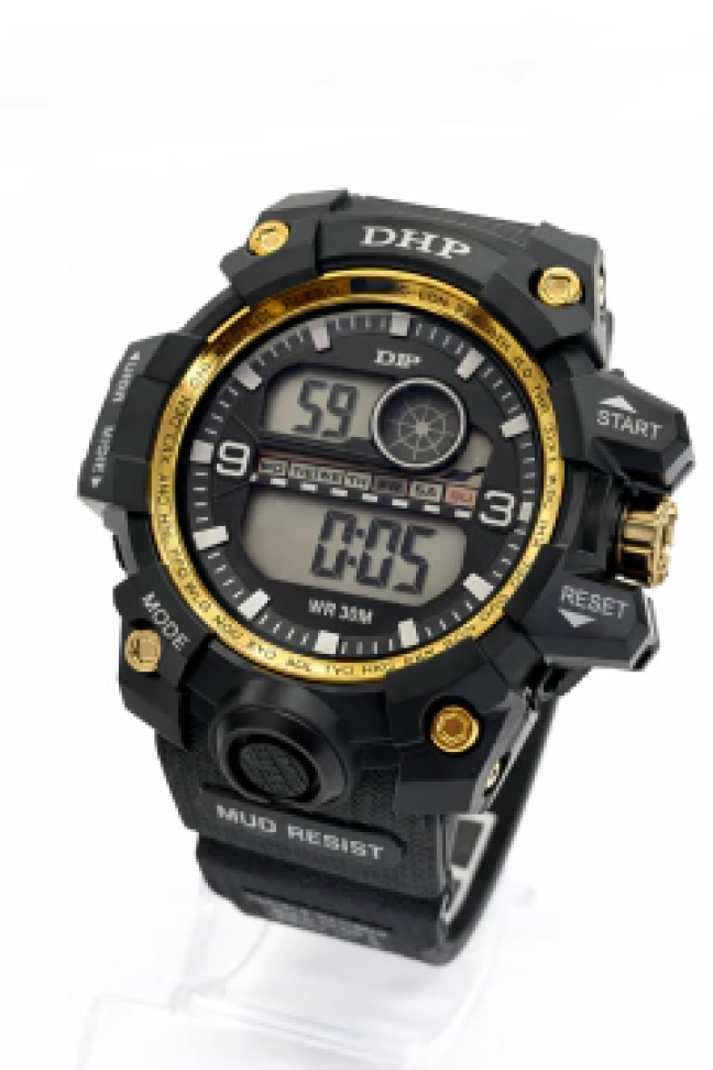 Relógio Digital DHP • 100% funcional • à prova d’água Mod. 02 SEM estojo - #2