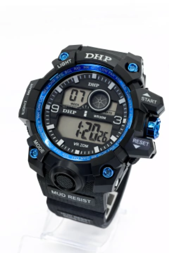 Relógio Digital DHP • 100% funcional • à prova d’água Mod. 02 SEM estojo - #5