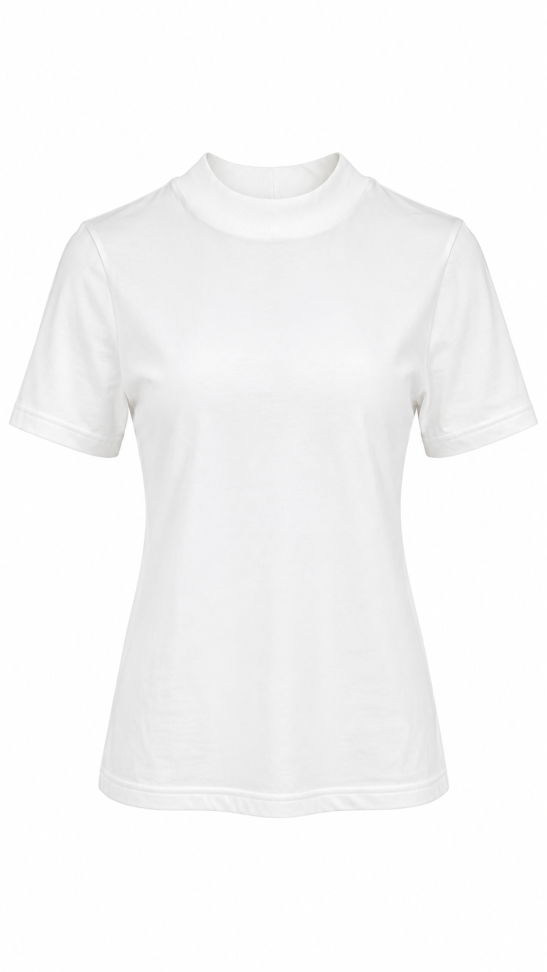 T-SHIRT GOLA ALTA FEMININA - #8