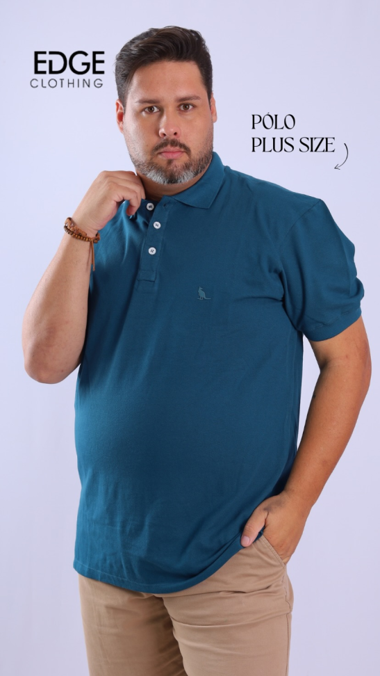 GOLA POLO PLUS SIZE TAMANHO: G1 AO G3