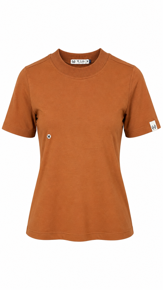 T-SHIRT GOLA ALTA FEMININA - #10