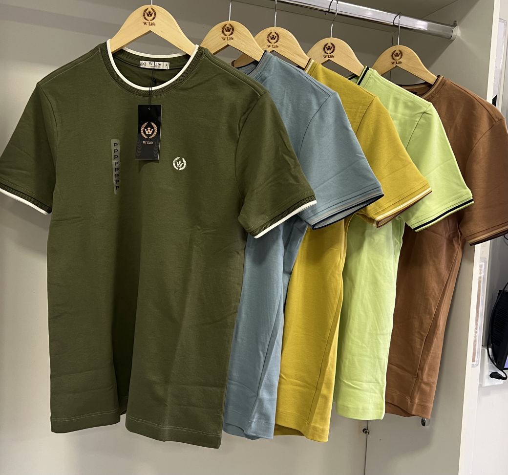 T-SHIRT SUEDINE COM PUNHO PREMIUM - #3