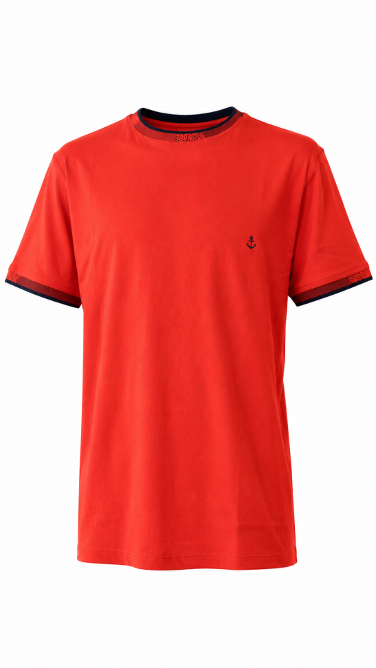 T-SHIRT SUEDINE COM PUNHO PREMIUM - #15
