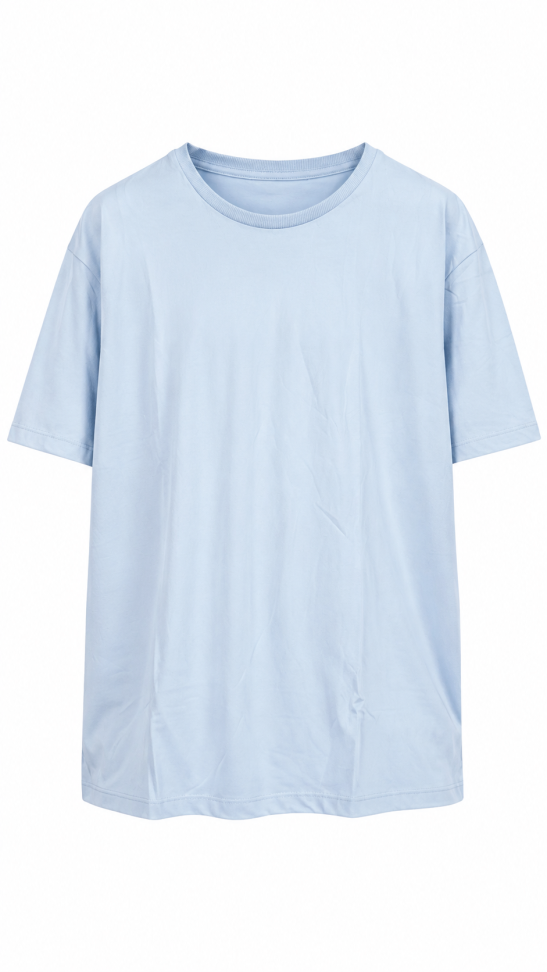 CAMISA BASICA PLUS SIZE 100% ALGODÃO PENTEADO